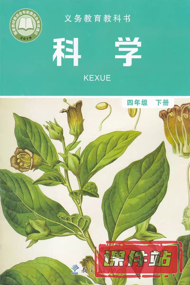 教科版四年级科学下册