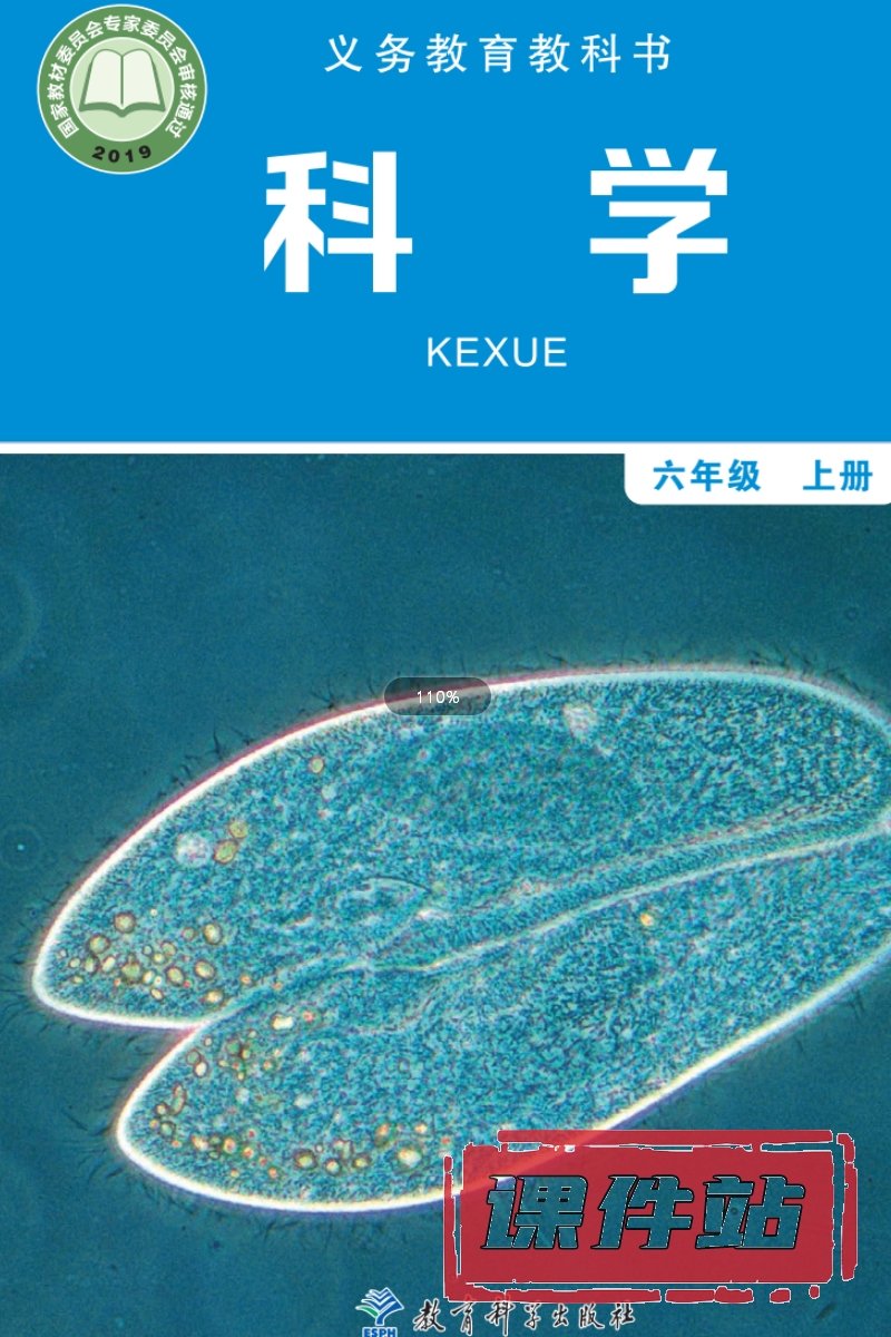 教科版六年级科学上册