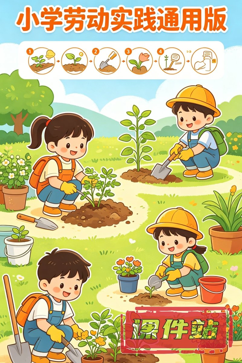 小学劳动实践通用版教案