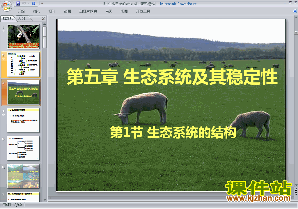 下载5.1生态系统的结构ppt课件(高中人教版生物必修3)