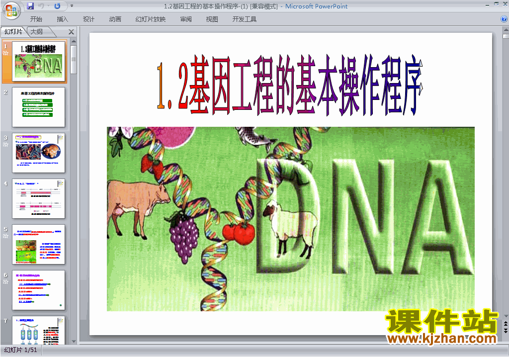 下载教学原创1.2基因工程的基本操作程序ppt课件