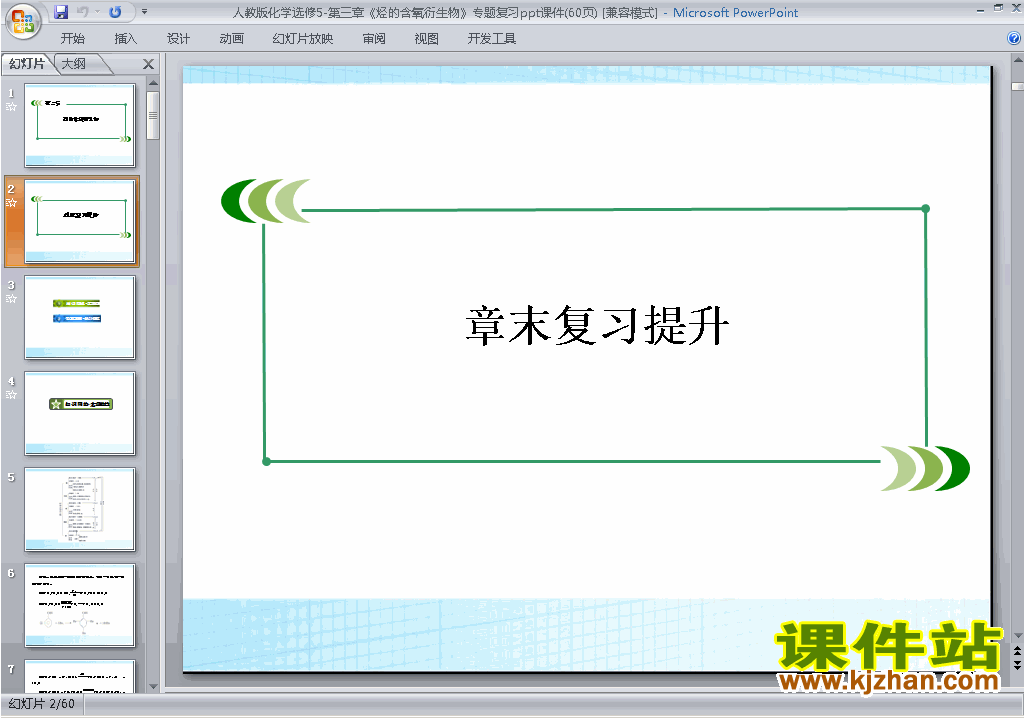 第三章烃的含氧衍生物归纳与整理ppt课件(人教版化学选修5)