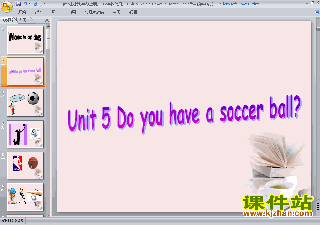Unit5 Do you have a soccer ballʿpptμ