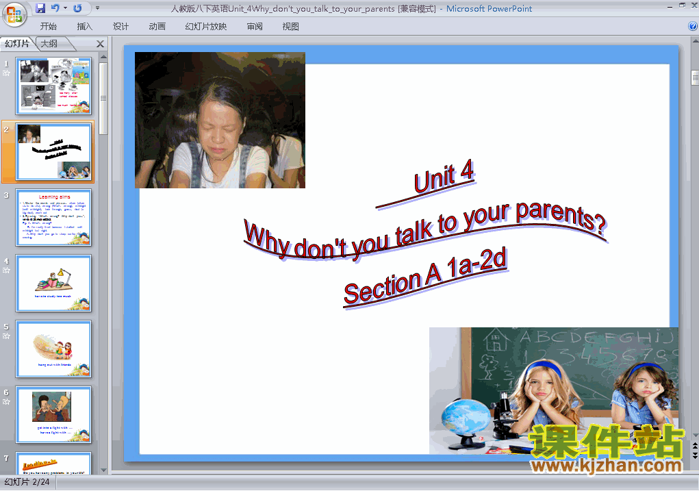 课件unit4 Why don