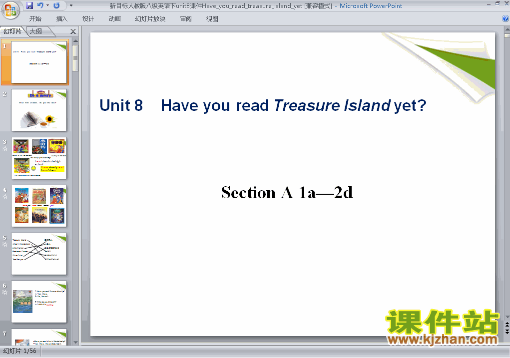 Have you read treasure island yet英语ppt课件下载