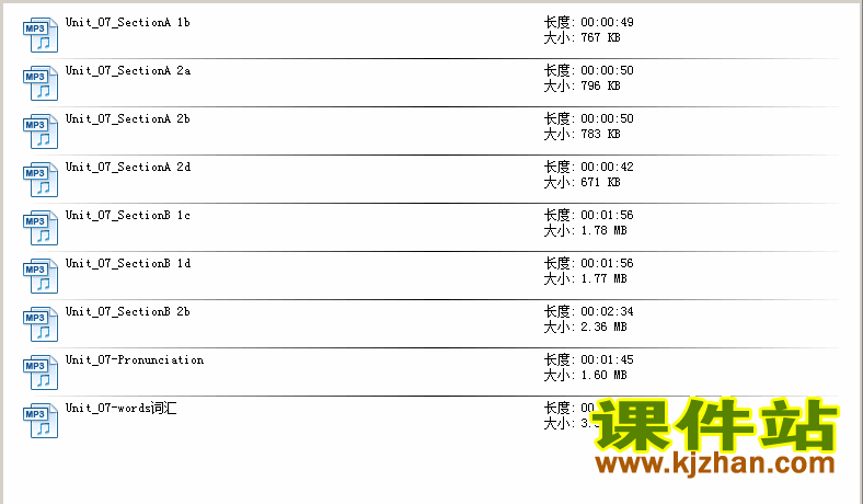 Unit 7.Will people have robots课文朗读MP3和单词MP3下载