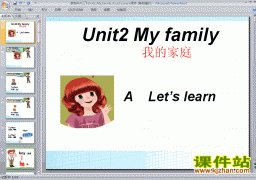 꼶²pep Unit2 My family A let