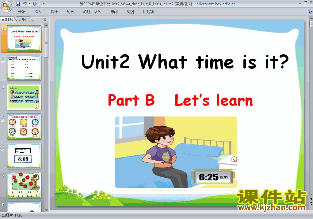 Unit2 What time is it B let