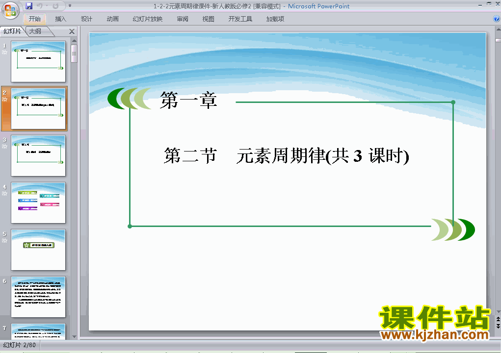 下载高中化学必修21.2元素周期律ppt课件