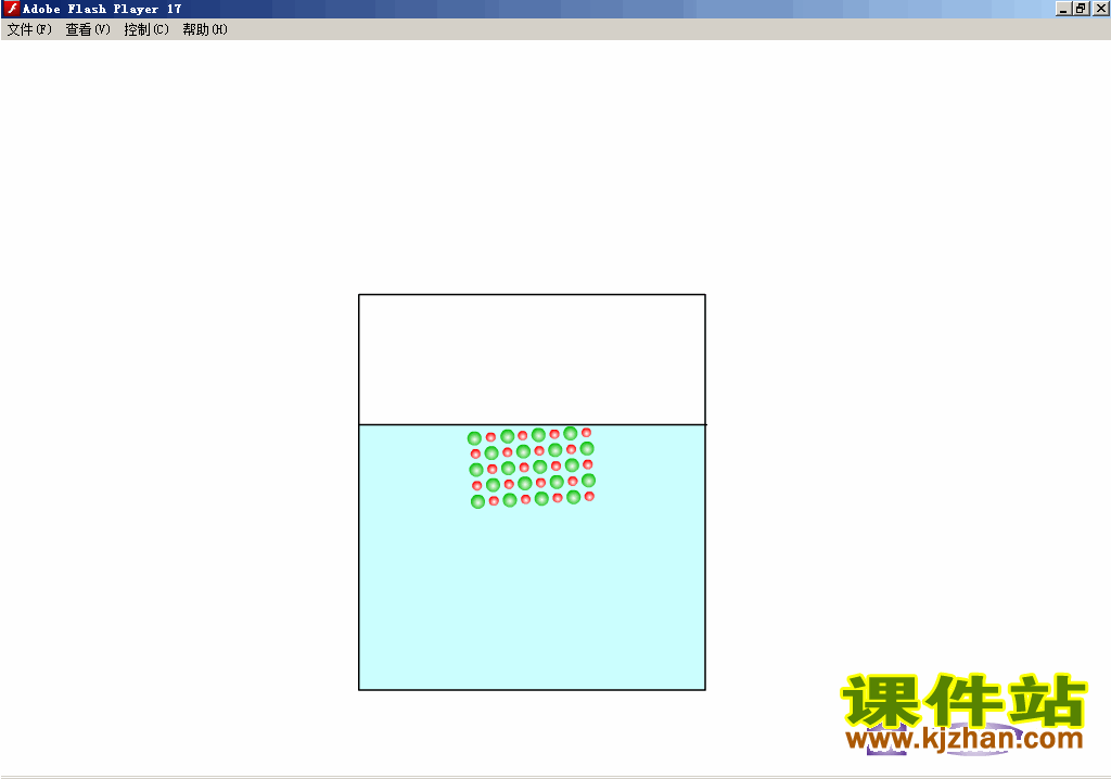 【初中化学】氯化钠的溶解实验flash动画在线观看\下载