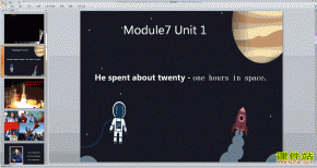 六年级下册外研版英语原创Module7 Unit1ppt课件下载