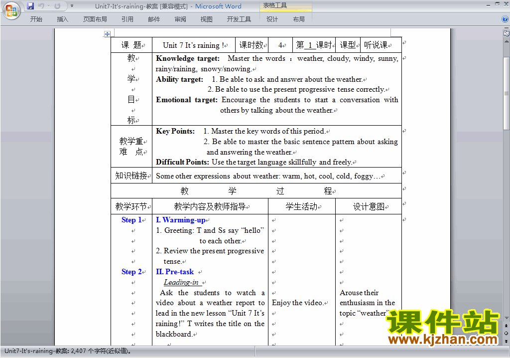 七下英语Unit7 It