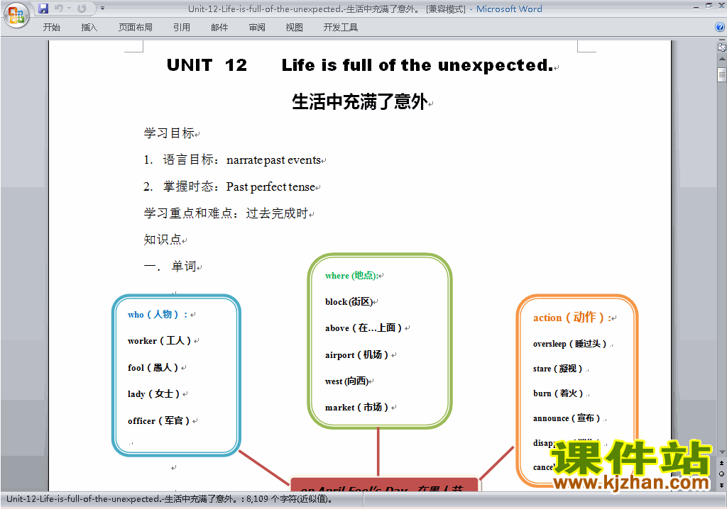Unit12 Life is full of the unexpected教学设计教案下载32