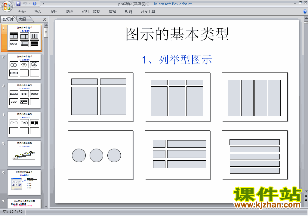 下载PPT设计教程培训PPT技巧:图示的基本类型ppt课件14