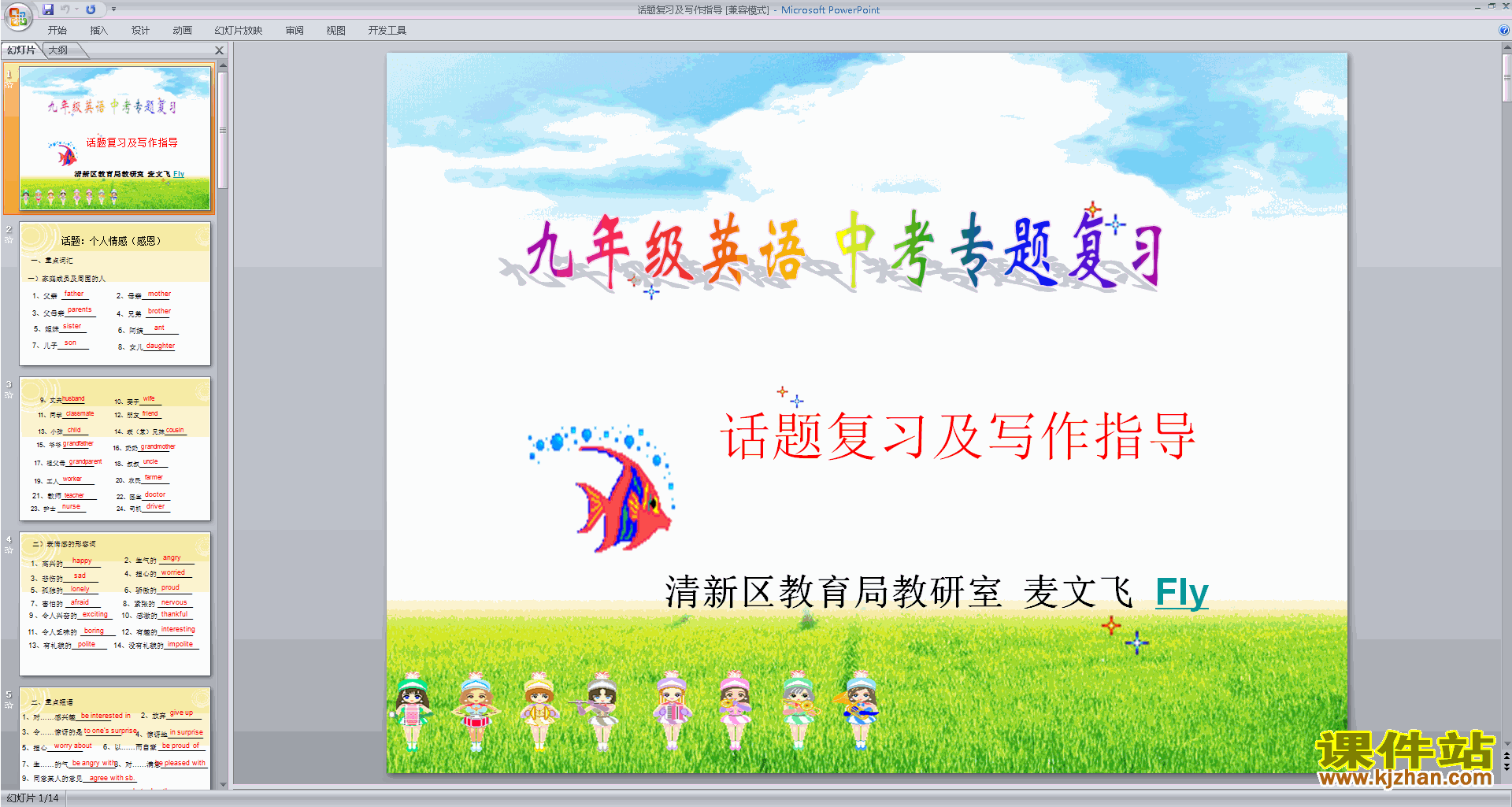 话题作文写作技巧教研课话题复习及写作指导ppt课件12