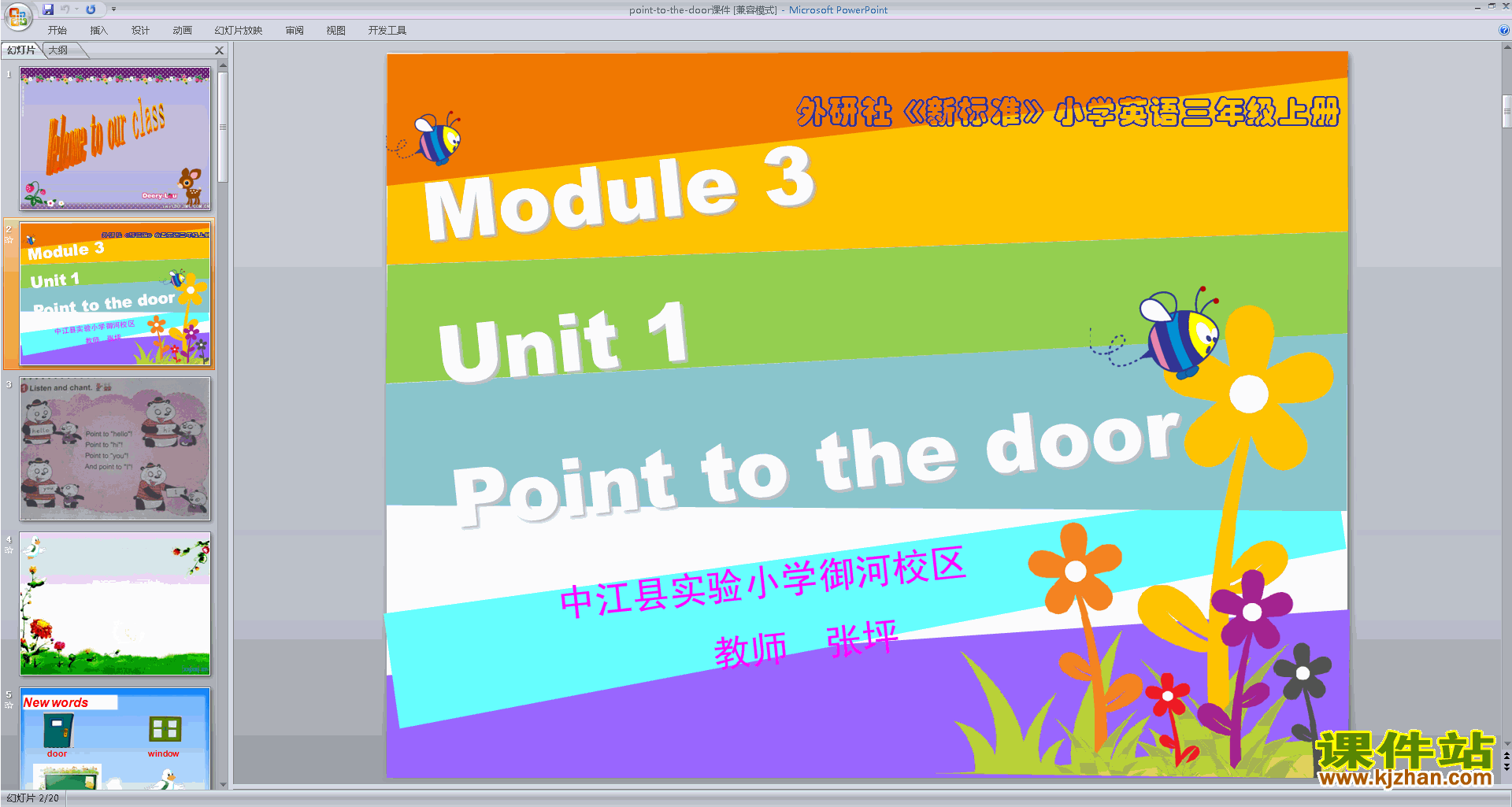 Module3 Unit1 Point to the doorpptμ(꼶ϲа)
