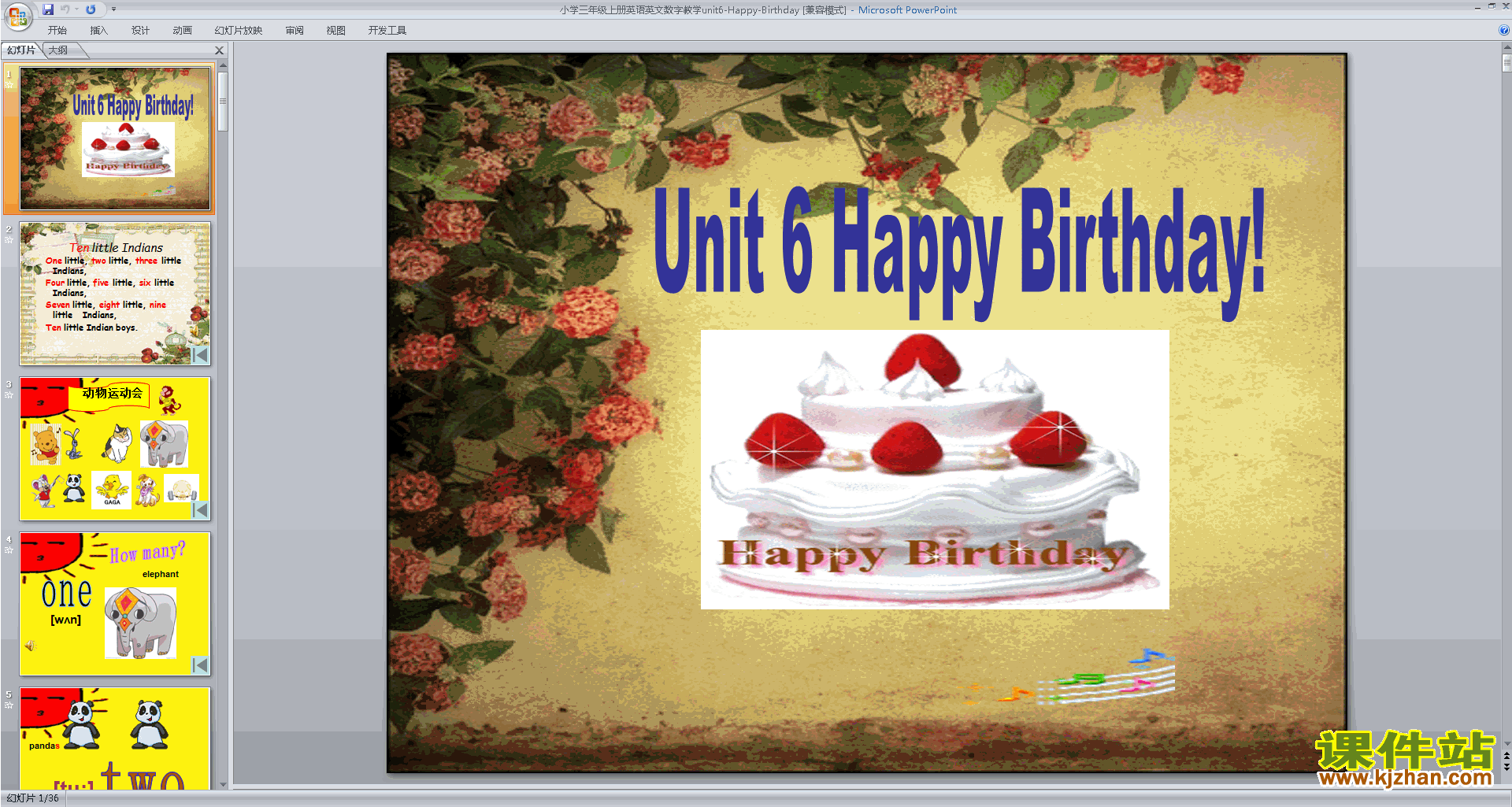 Module6 Unit1 Happy birthday pptμ13