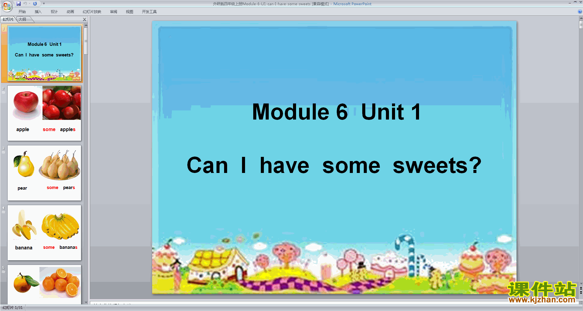 аӢModule6 Unit1 Can I have some sweetspptμ15